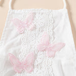 Girls' Butterfly Lace Yarn Princess Dress Headdress - Cindi Book