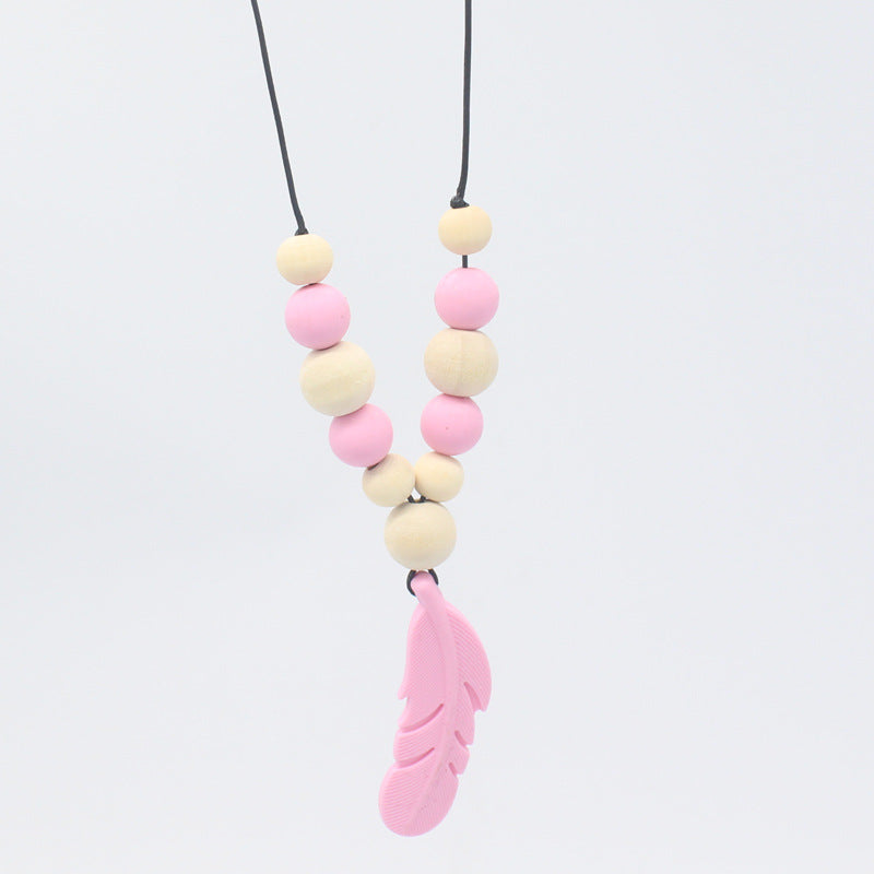 Baby Soothing Teether Protects Safety Baby Teether Necklace - Cindi Book