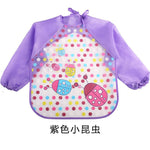 Children's Gown Long Sleeve Kids Waterproof Meal Baby Apron Painting Clothes Bib Protective Clothing - Cindi Book