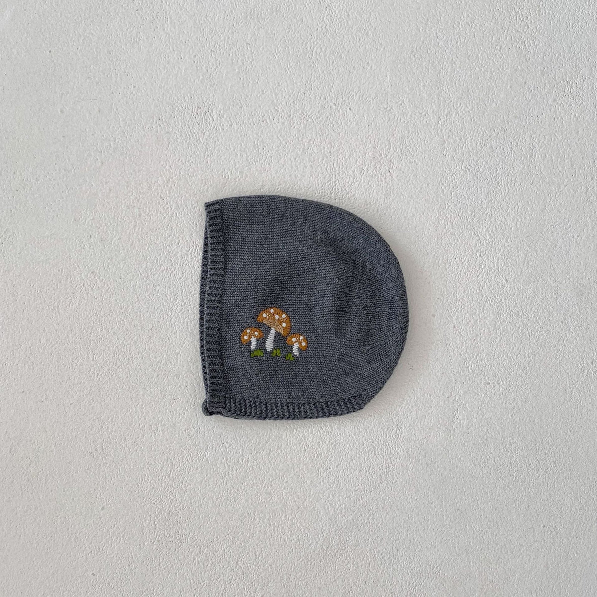 Baby Boys And Girls Mushroom Embroidered Romper Embroidered Hat - Cindi Book
