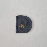 Baby Boys And Girls Mushroom Embroidered Romper Embroidered Hat - Cindi Book
