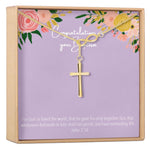 Baptism Cross Necklace