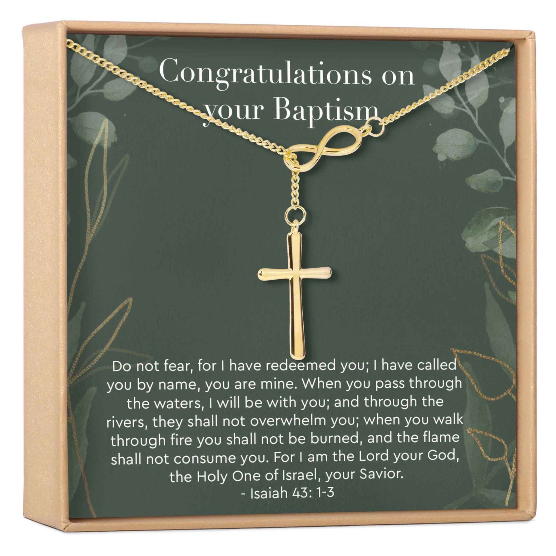 Baptism Cross Necklace