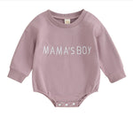 Baby Jumpsuit Winter Romper Letter Print Baby Bodysuit - Cindi Book