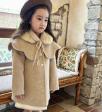 Retro Wool Double-sided Cashmere Girl Coat - Cindi Book