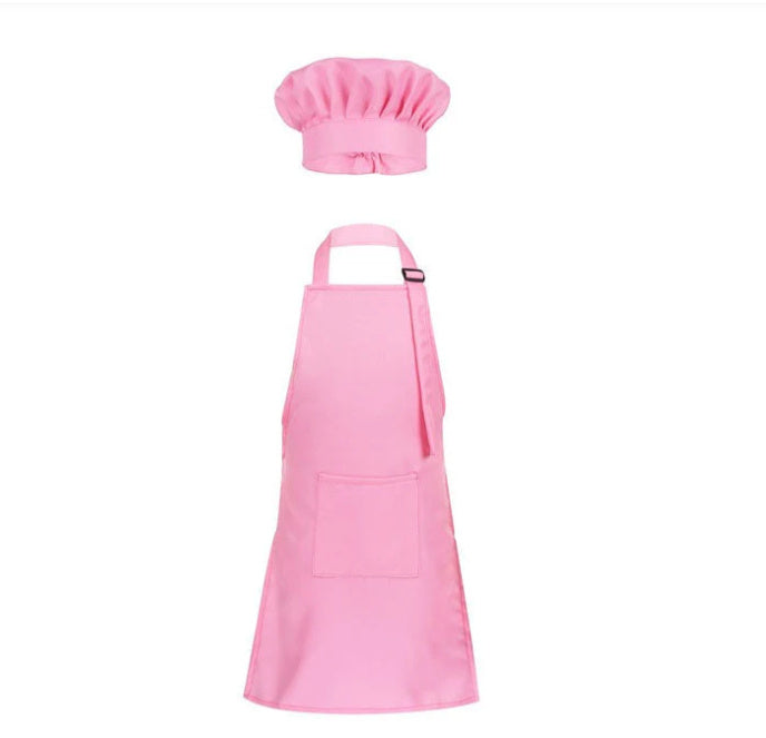 Children's Kindergarten Painting Chef Apron - Cindi Book