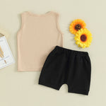Suit Boy Letter Print Vest - Cindi Book