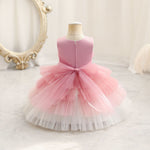 Children's Dress Color Matching Princess Dress Birthday Banquet Skirt - Cindi Book