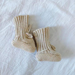 Cotton Newborn Foot Male And Female Baby Knitted Wool Handmade Socks Toddler Socks - Cindi Book