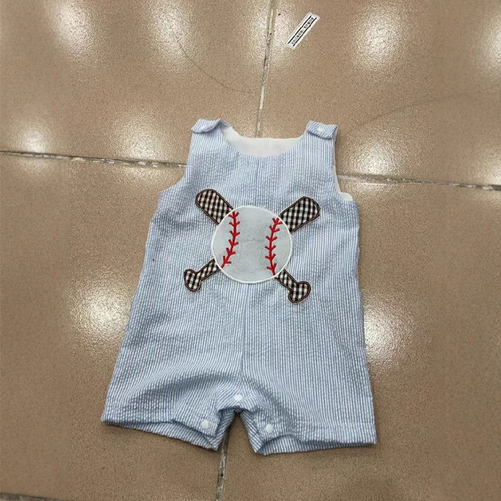 Boys Fashion Personality Baseball Vest Jumpsuit - Cindi Book