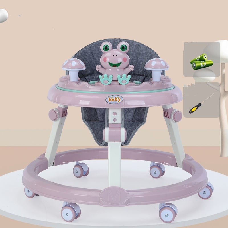Baby Walker Anti-O-leg Baby Multifunctional Anti-rollover - Cindi Book