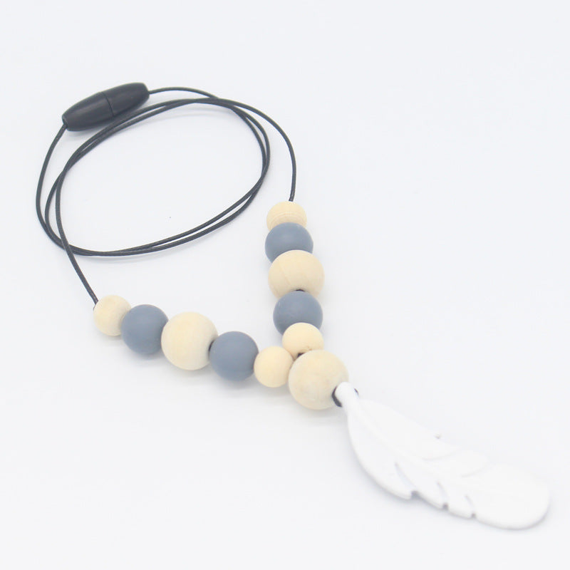 Baby Soothing Teether Protects Safety Baby Teether Necklace - Cindi Book