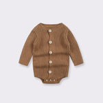 Knitted Sweater Baby Bodysuit One-piece Baby Wear - Cindi Book