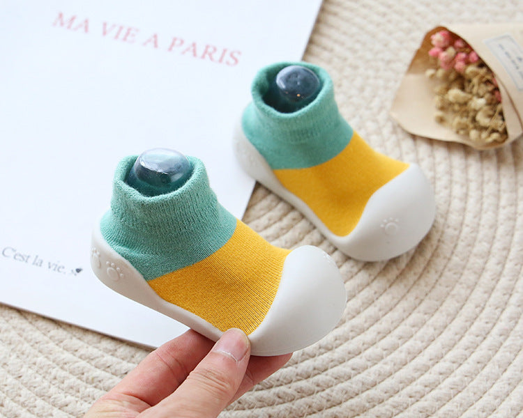Floor Socks Shoes, Baby Non-slip Footwear, Soft Sole, Indoor Shoe Covers, Feet - Cindi Book