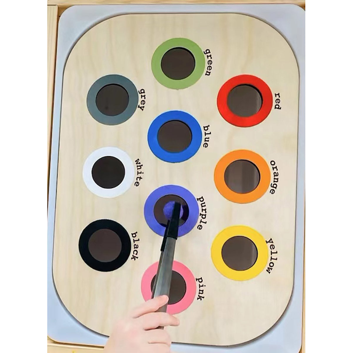 Children's Sensory Tray Board Game - Cindi Book