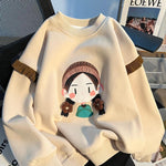 Girls Stylish Hoodie Base Layer Casual Style For Kids - Cindi Book