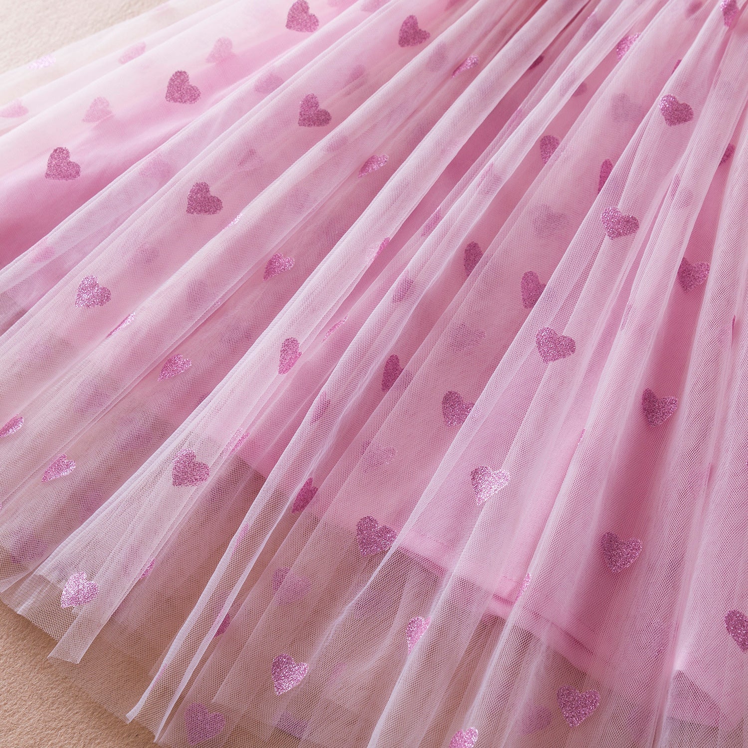 Three-dimensional Wings Mesh Girl Dress - Cindi Book