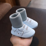 Baby Cloth Shoes Simple Baby Indoor Non-slip Toddler Shoes - Cindi Book