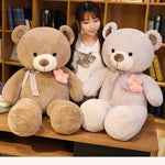 Teddy Bear Doll Big Bear Plush Toy Flower BEBEAR Ragdoll Doll - Cindi Book