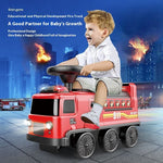 Children's Space Bus Fire Police Electric Toys Can Sit People - Cindi Book