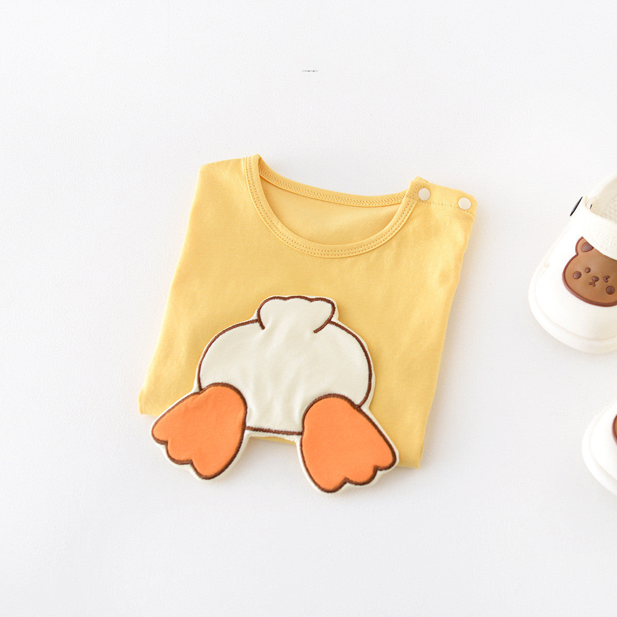 Cotton Cute T-shirt Baby Going Out Tops - Cindi Book