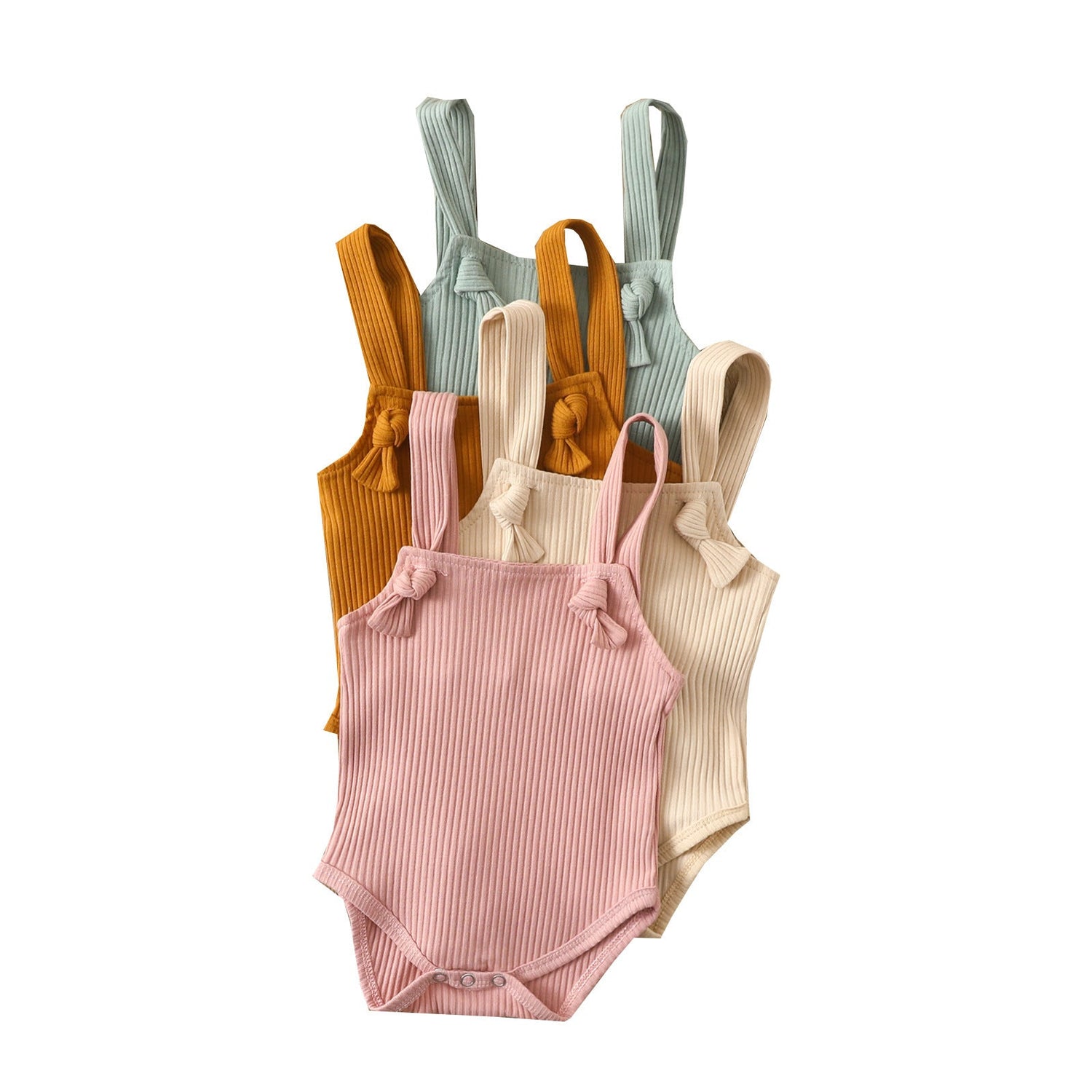 Baby Cotton Pit Strap Small Romper - Cindi Book