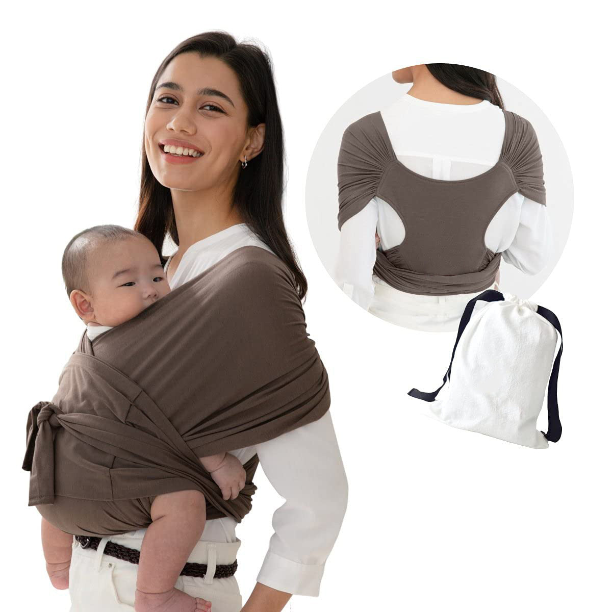 Summer Cotton Cross Simple  Baby Carrier - Cindi Book
