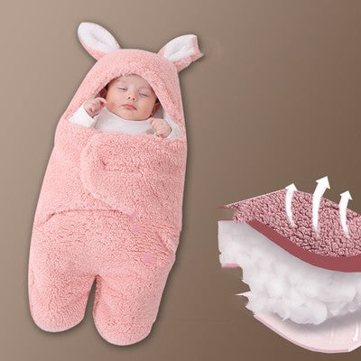 Baby Hold Newborn Thickened Out Wrap Swaddle Sleeping Bag - Cindi Book