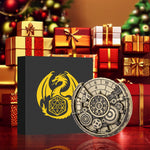 Private Model Time Gear Fingertip Gyroscope Retro Wheel DND Dice Gift Box Set, Role Playing Game Dice On The Table - Cindi Book
