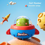 Children's Cute Puzzle Press Car Toy - Cindi Book