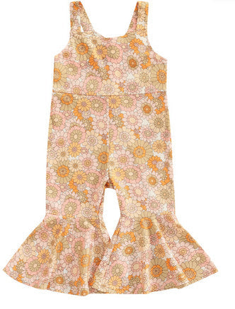 Girls' Fashion Personalized Flared Overalls - Cindi Book