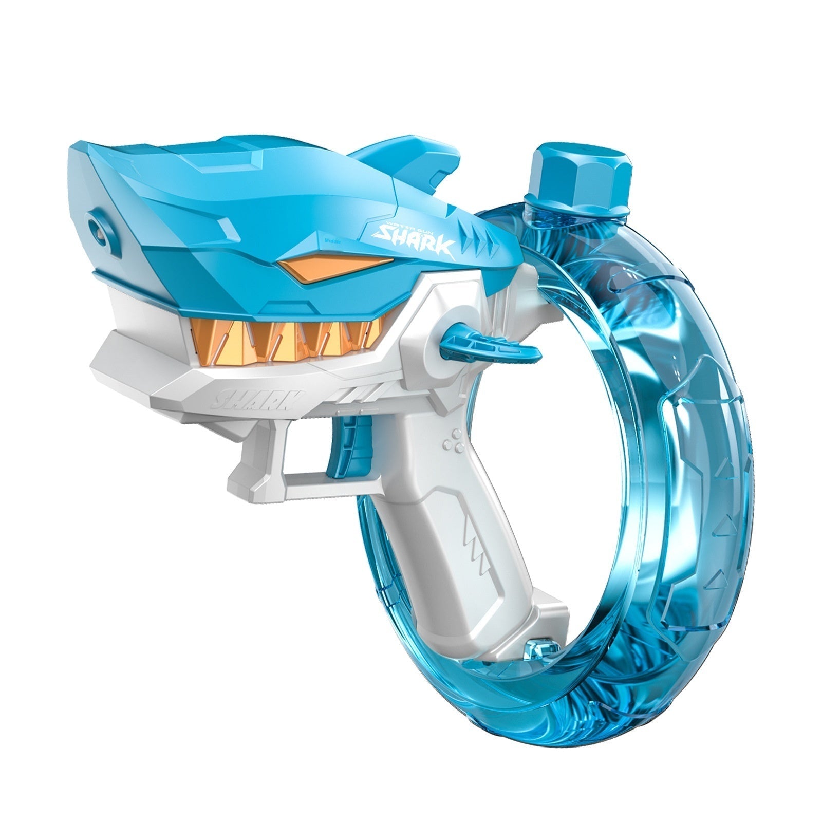 New Shark Electric Water Gun Toys Fully Automatic Continuous Fire Water Gun Large Capacity Beach Summer Children's Water Playing Toys - Cindi Book