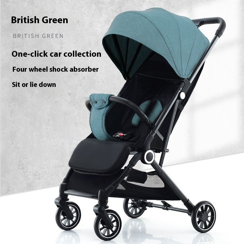 Pull Rod Type Summer Ultra-light Stroller Four Minus - Cindi Book