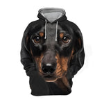 Animal Dog Print Hoodie Winter Hoodie Man's Sportswear - Cindi Book