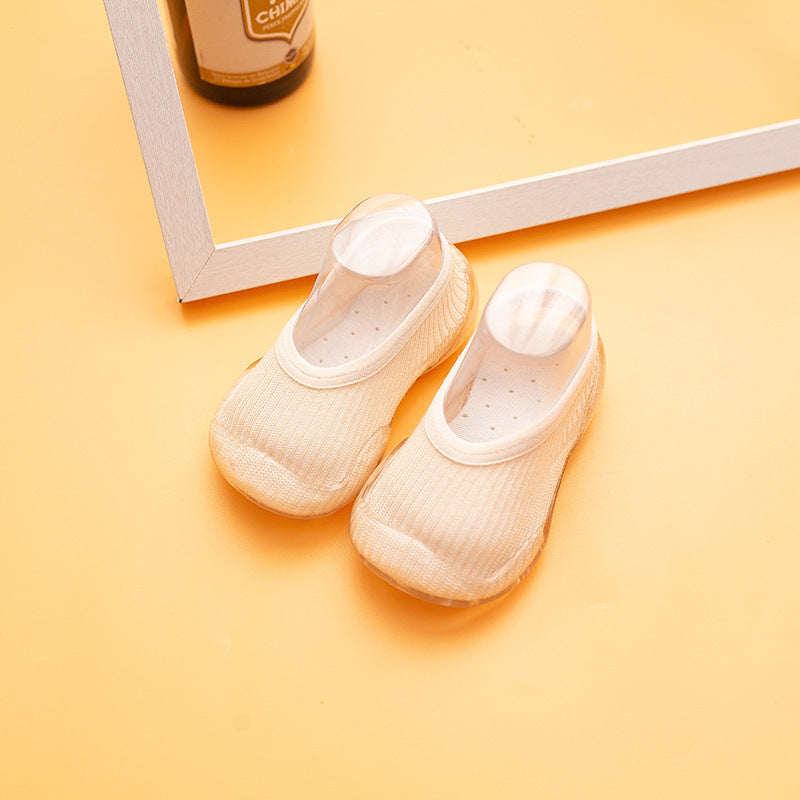 Fashion And Simple Children's Non-slip Soft Sole Socks Shoes - Cindi Book