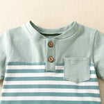 Infant Children Dried Slice Stitching Open Collar Suit - Cindi Book