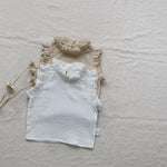 Girls' Summer Baby Floral Vest T-shirt - Cindi Book