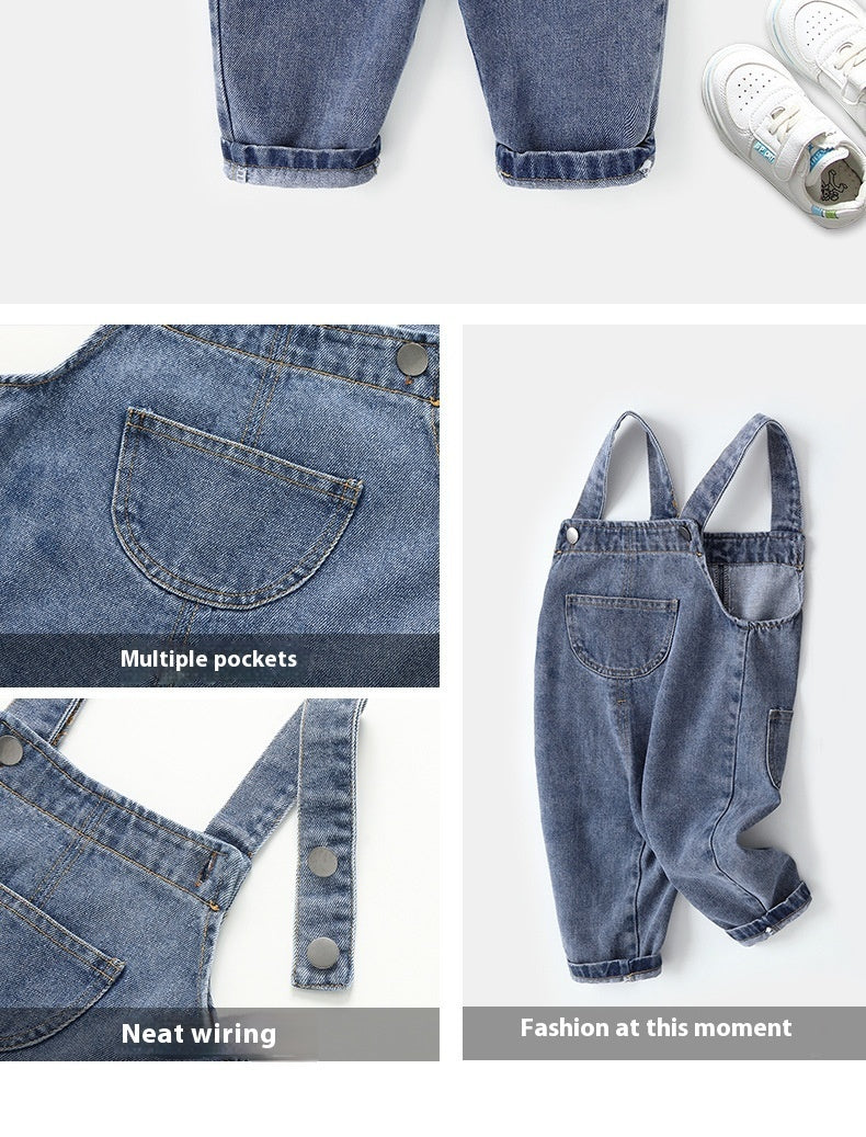 Clothes Fashionable Fashionable Baby Boys' Cute Trousers Spring Korean Style - Cindi Book