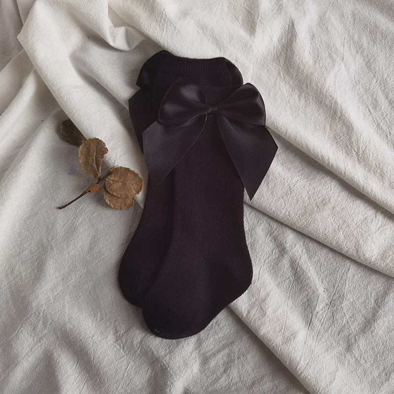 Spanish Children's Bow Socks