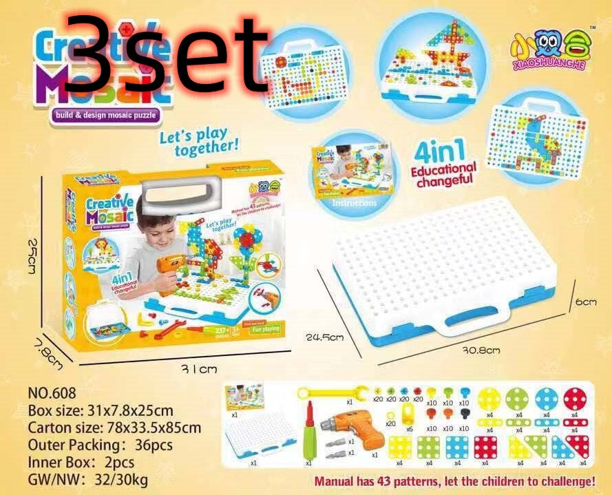 Creative Building Kits Educational Blocks Sets - Cindi Book
