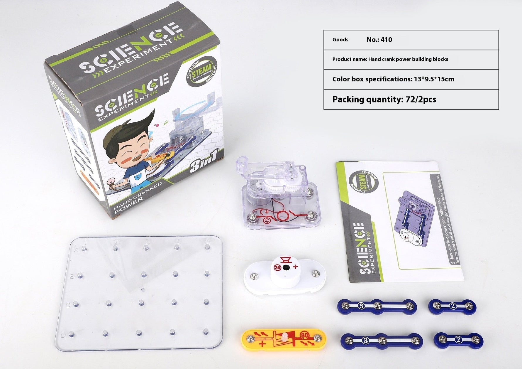 Student Creativity Diy Science Experiment Toy Material - Cindi Book