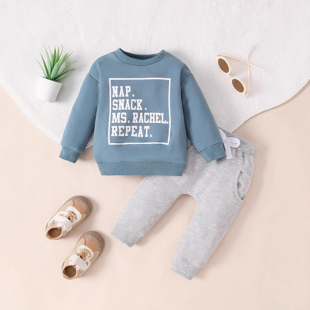European And American Baby Autumn Winter Thermal Velvet Homewear - Cindi Book
