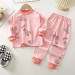 Autumn And Winter Underwear Suit Cotton New Men And Women - Cindi Book