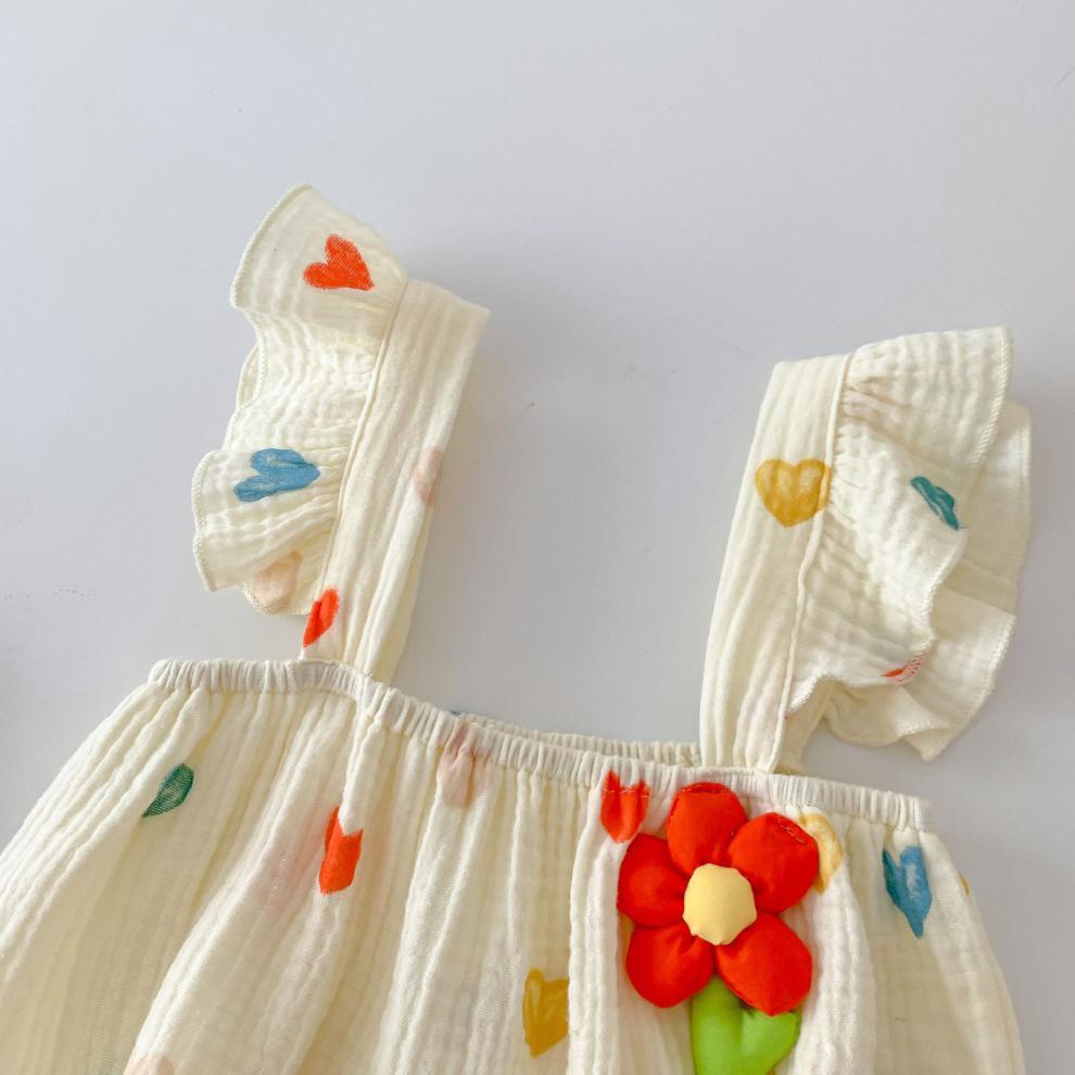 Summer New Baby Jumpsuit Sling Romper - Cindi Book