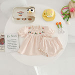 Female Treasure Embroidered Lace Two-piece Set - Cindi Book