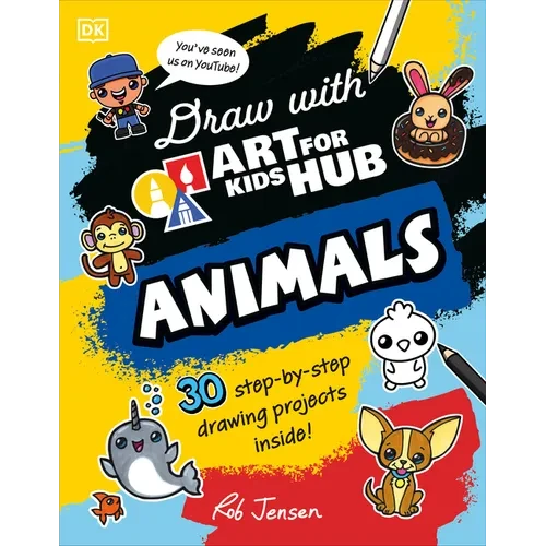 Draw with Art for Kids Hub Animals - Paperback