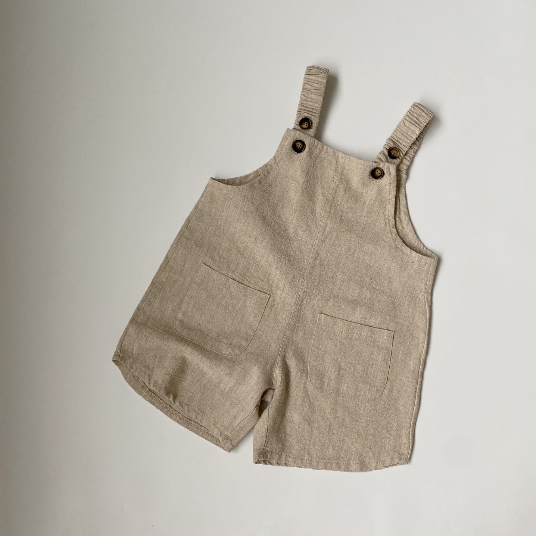 Boys And Girls Retro Artistic Suspender Pants - Cindi Book