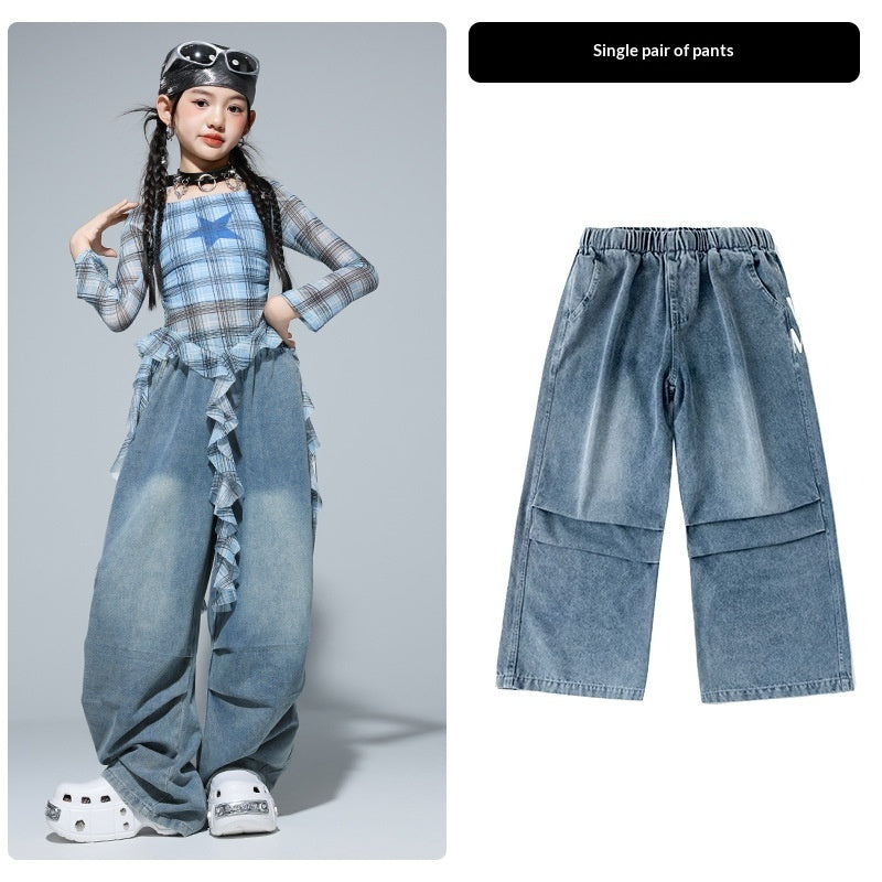 Girls Clothing Kids Hip-Hop Street Dance Trendy Outfit Set - Cindi Book