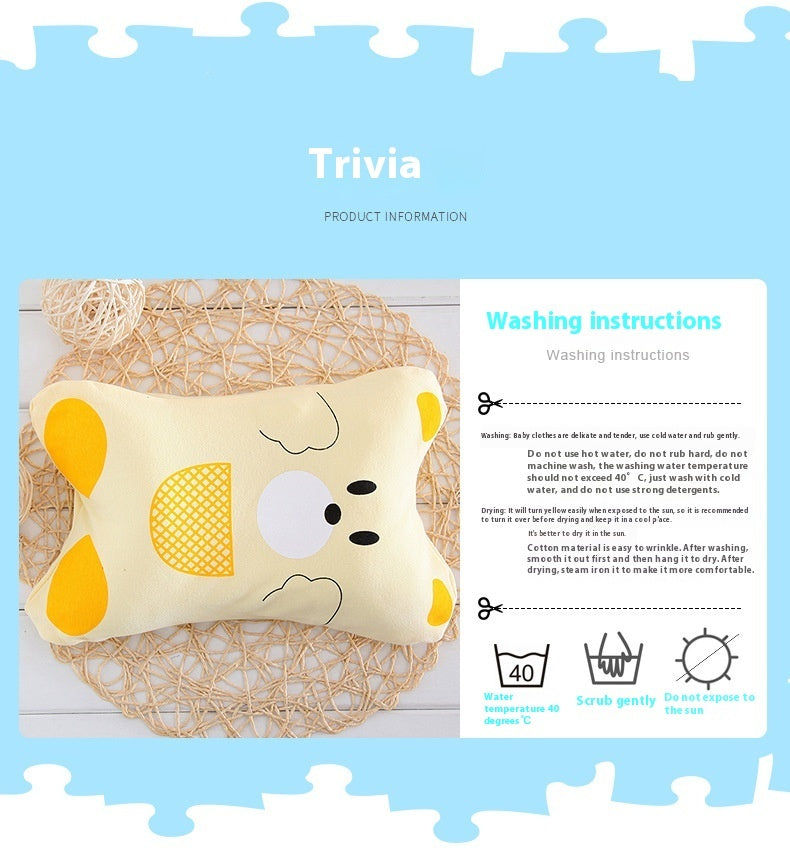 Baby Pillow Detachable Removable Washable Baby Pillow - Cindi Book