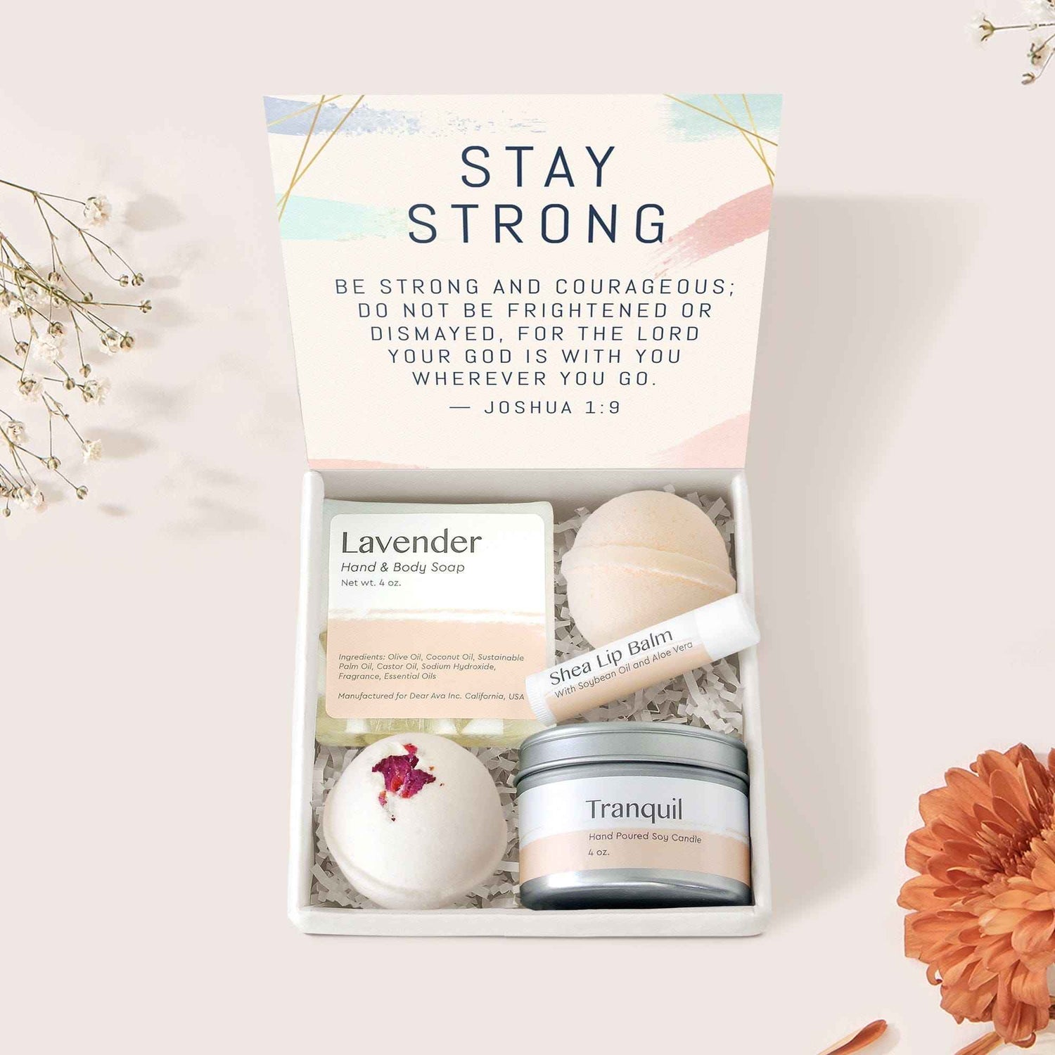 Bible Quotes Pearl Necklace Gift Box Set